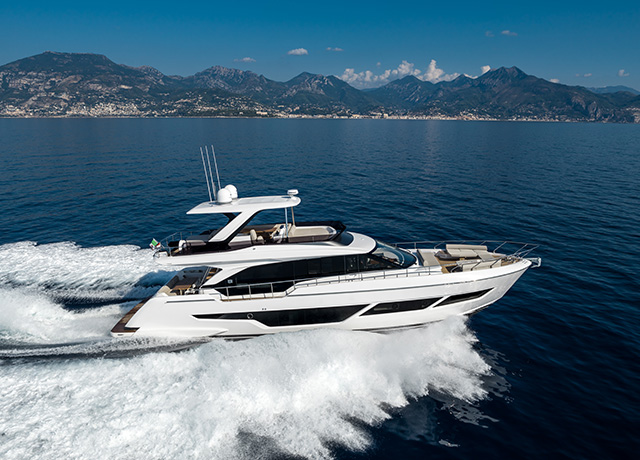 Ferretti Yachts revela el nuevo 670.<br />
 